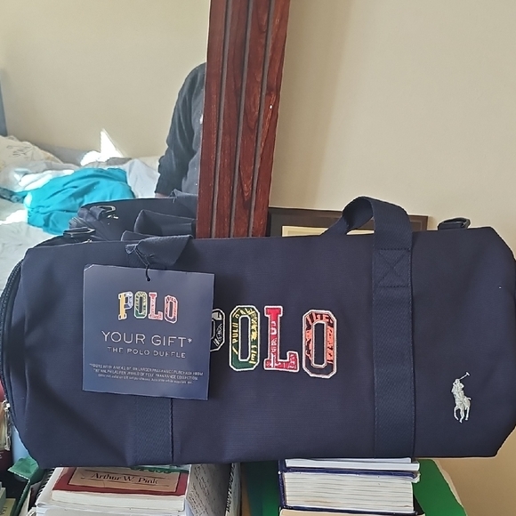 Polo by Ralph Lauren Navy Duffel Bag